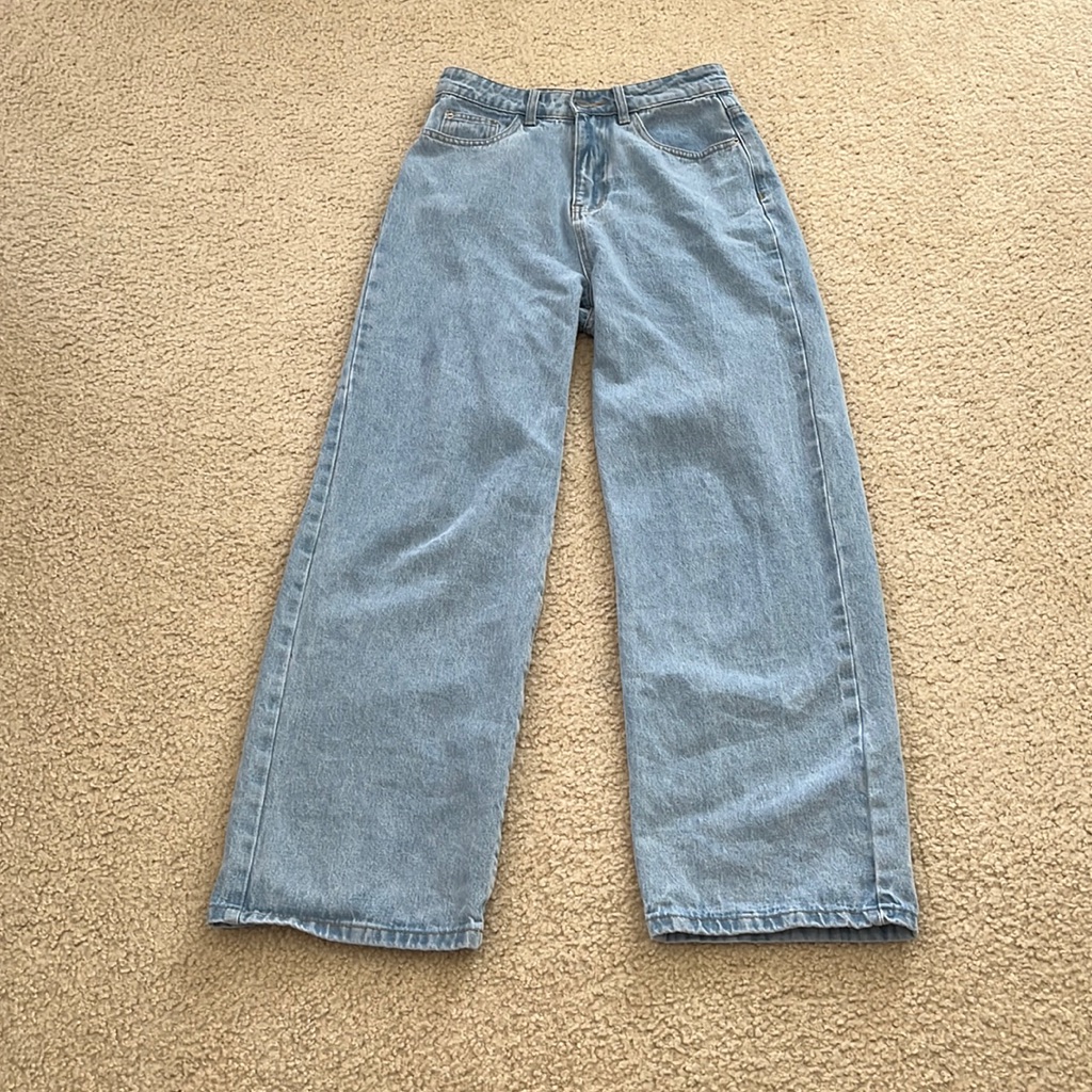 Dazy Baggy Straight Wide Legs Jeans M Size 27